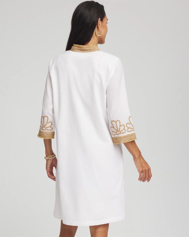 Embroidered Kurta Dress - image 3